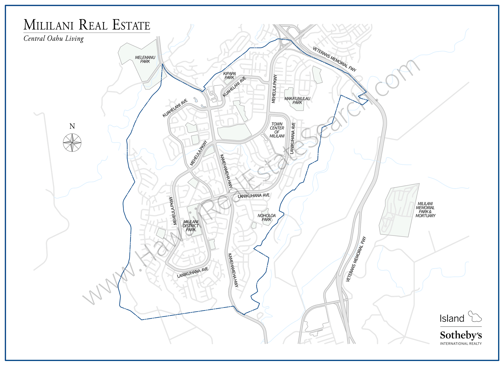 Mililani Area Map